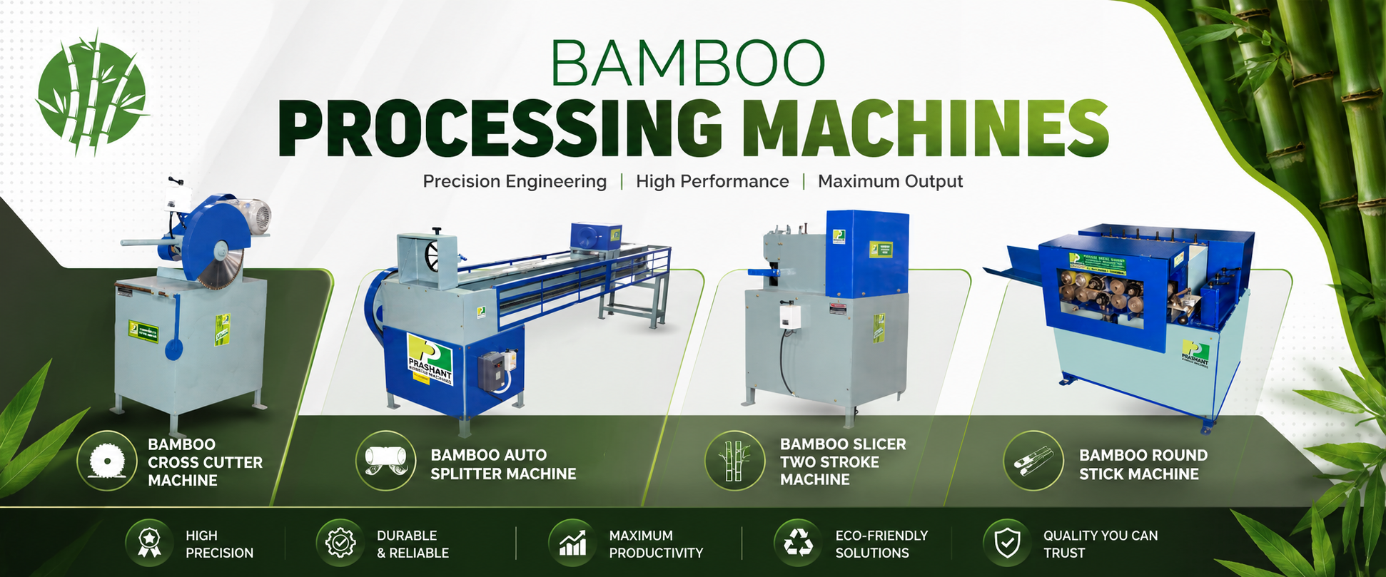 slider 2 Bamboo processing machine