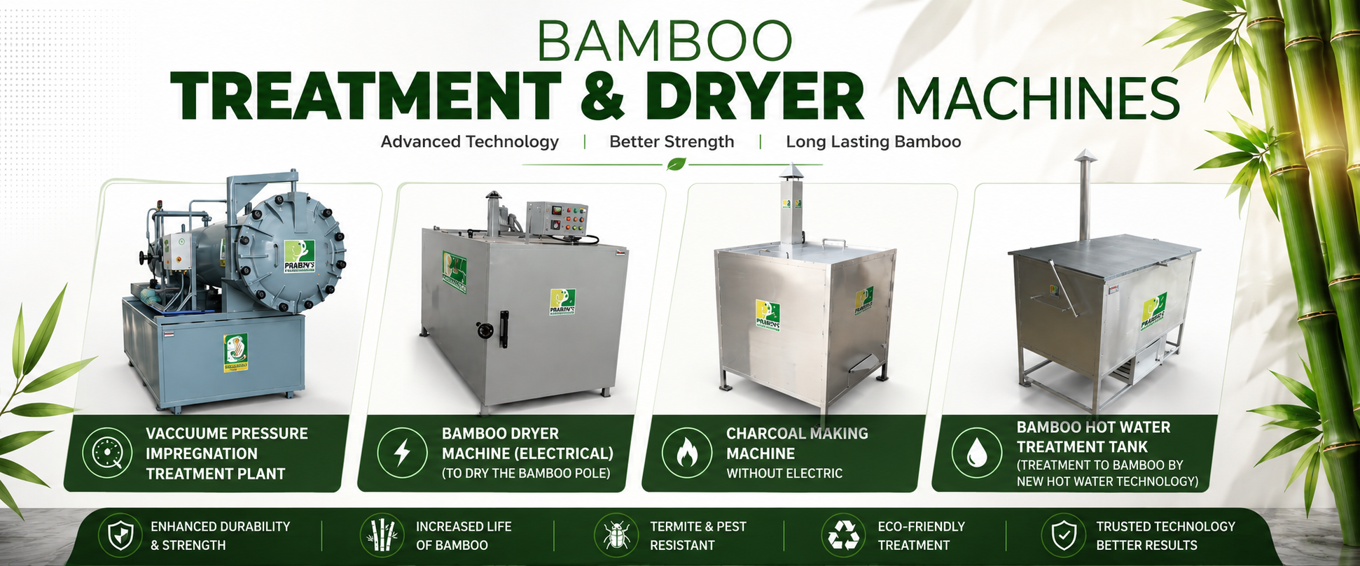 slider 3 Bamboo tearment & dyer machine